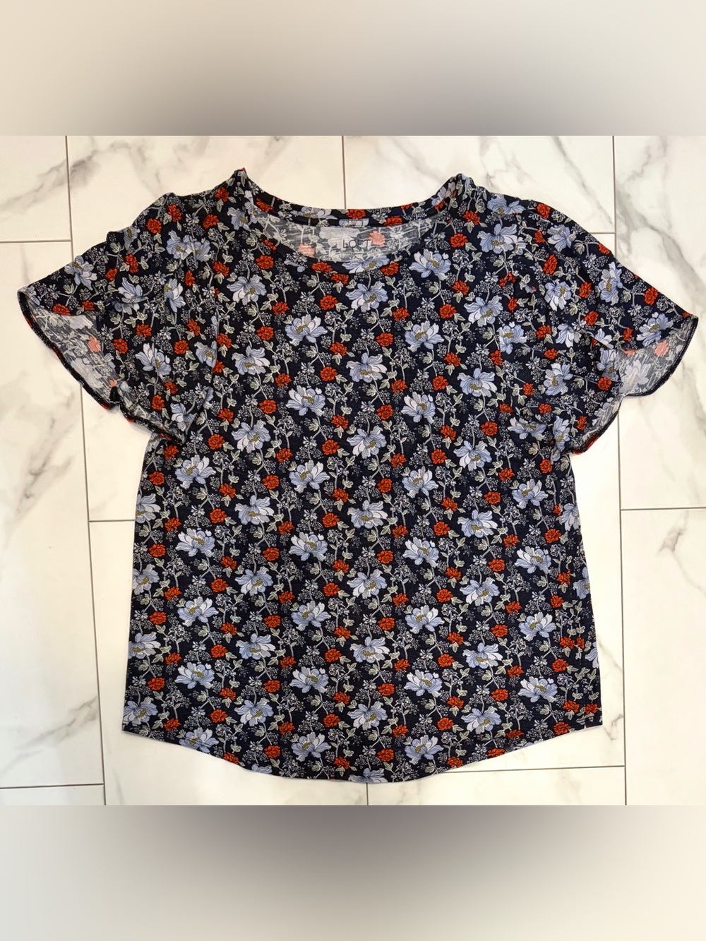LOFT Outlet Spilt Sleeve Shirt
